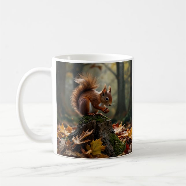 Höstskogs ekorre kaffemugg (Vänster)