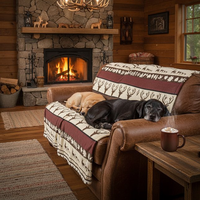 Höstskogs filt av fårull (Skapare uppladdad)