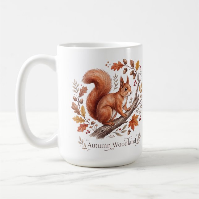 Höstskogsekorre   kaffemugg (Vänster)