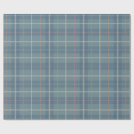 Höstskogsrutigt Presentpapper