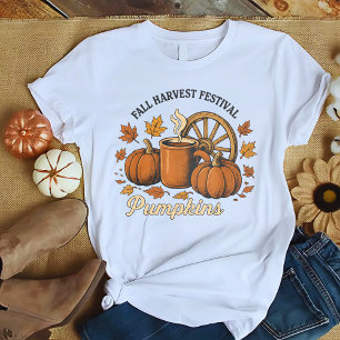 Höstskördefestival, Höst t-shirt, pumpaskördefest T Shirt