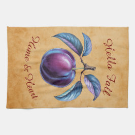 Höstskördekonst med Anpassningsbar Kökshandduk