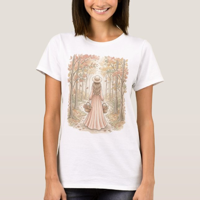 Höstskördens promenad t shirt (Framsida)