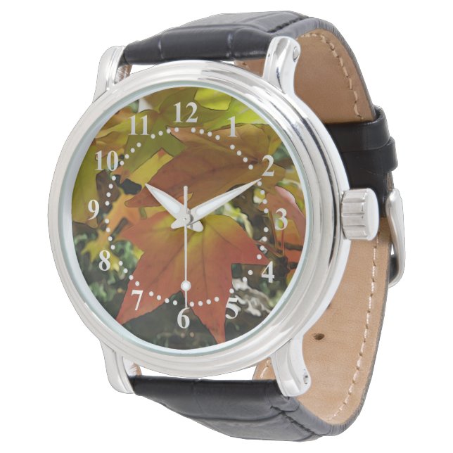 Höstskuggor Armbandsur (Vinklad)