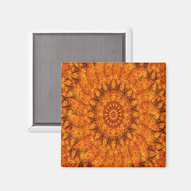 Höstsolros.. Magnet (Front/Back)