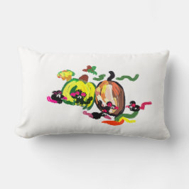 Höstspel i fem munnar lumbarkudde