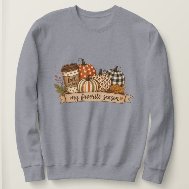 Höststämning, Min Favoritårstid T Shirt (Design framsida)