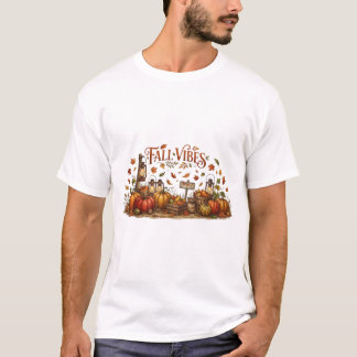 Höststämning - Mysig Höst Säsong T-Shirt
