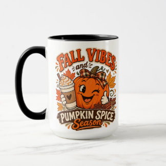 Höststämning & Pumpa Kryddad Säsong Kaffe Mugg