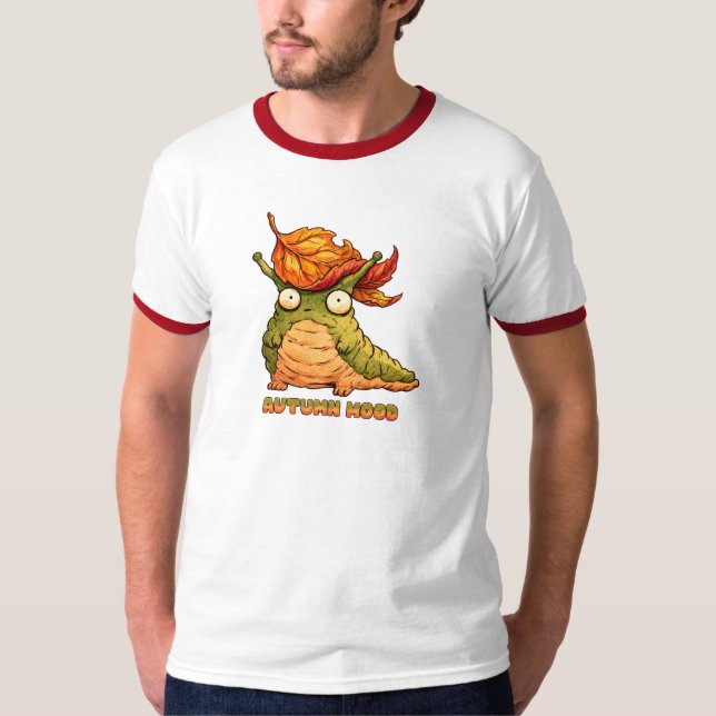Höststämning Snigel Ringtröja  T Shirt (Framsida)