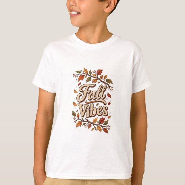 Höststämning T-Shirt (Framsida)
