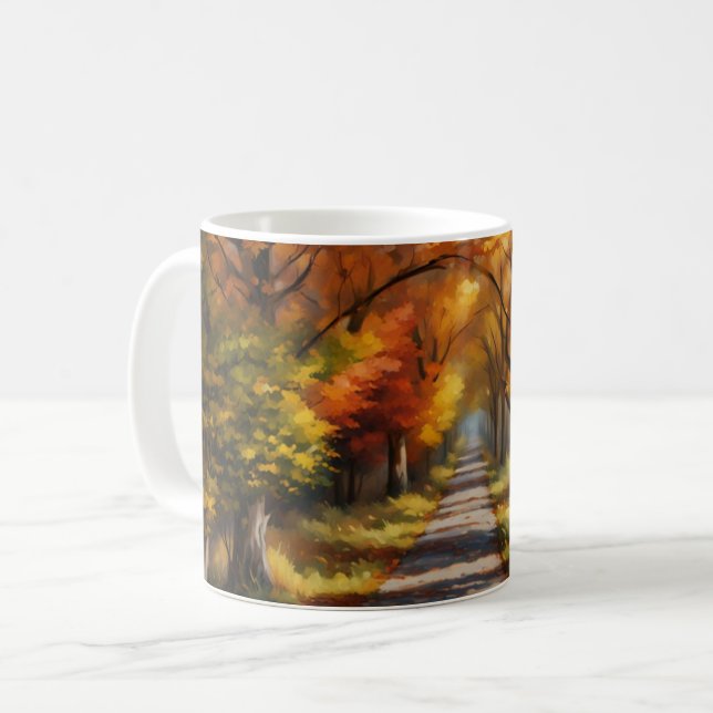 Höststapel Kaffemugg (Framsida vänster)
