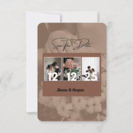 Höststecken för Bröllop spara datum