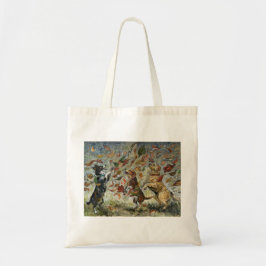 Höstsvanswag Whimsical Golden Retriever Hundar Tygkasse