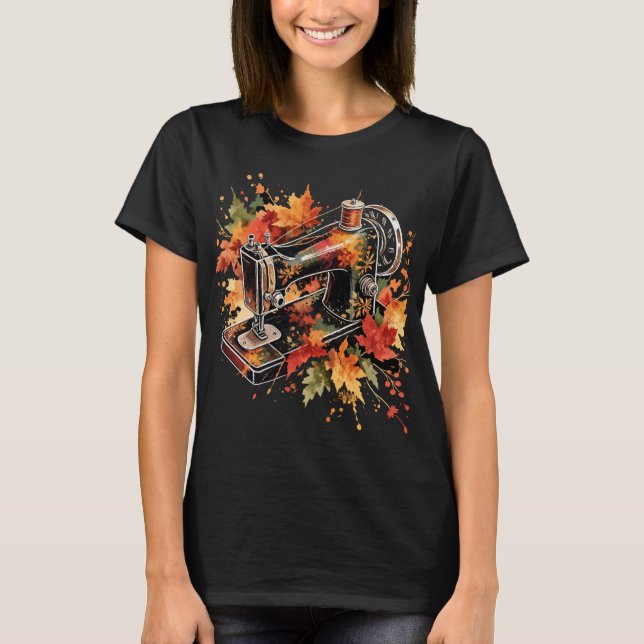 Höstsymaskin T Shirt (Framsida)