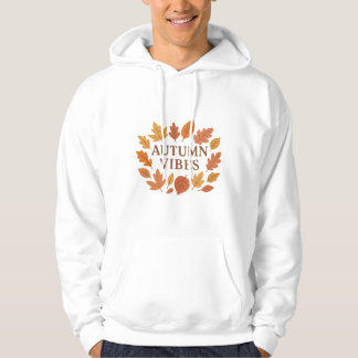 Höstsymboler - Mysigt Höst löv design Hoodie