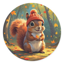 Hösttematecknet | Fall Squirrel