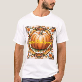 Höstthankarge populär pumpsamling t shirt