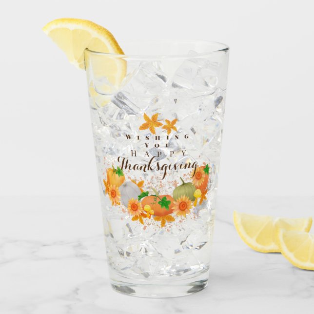 HöstThanksgiving Glaskopp (Framsida Ice)