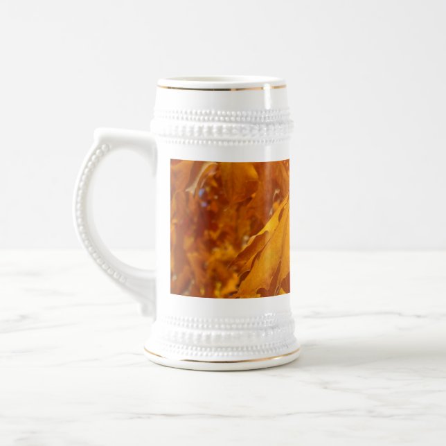 Höstträd Blad Mugg Steins gåvor Gyllene Höst (Vänster)