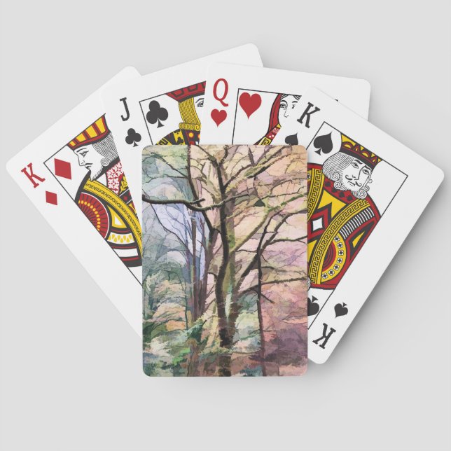 HÖSTTRÄD CASINOKORT (Baksidan)