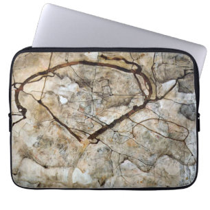 Höstträd i rörelse av Egon Schiele Laptop Fodral