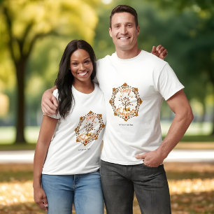 Höstträd Mandala Höstlöv & Thanksgiving T Shirt