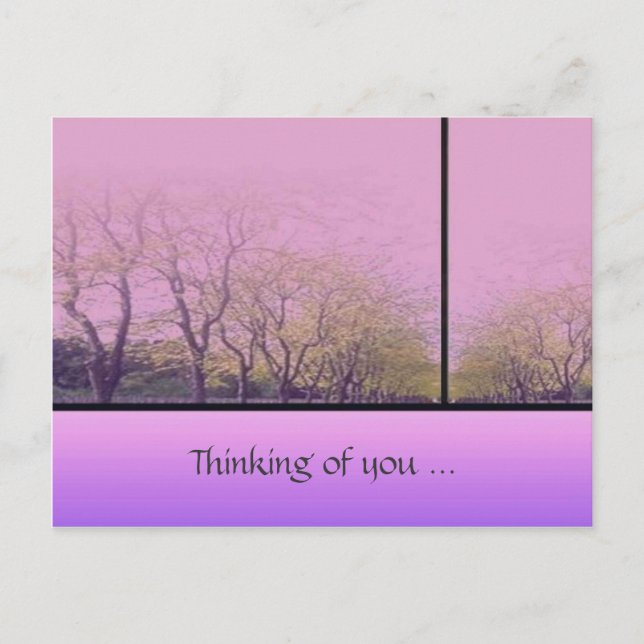 Höstträd Vykort (Framsida)