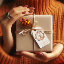 Höstträdsmandala Höstfärgning & Tacksgiving