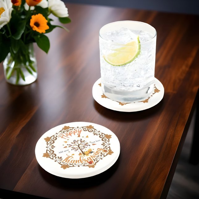 Höstträdsmandala Höstfärgning & Tacksgiving Underlägg (Skapare uppladdad)