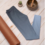 Hösttrend Färg Powder Blue Ombre Leggings<br><div class="desc">Snyggt Powder Blue subtle ombre-legeringar från vår höst & vinter 2023/24 trend färg-samling erbjuder tidlös charm. Dessa Ombre Cyan Leggings har en övertoning som tonas från mörk överst till ljusare/ljusare färg vid ben. Dessa pulverblåa/dammiga blå ben är ett underbart sätt att lägga till en popo av färg i din fallgarderob....</div>