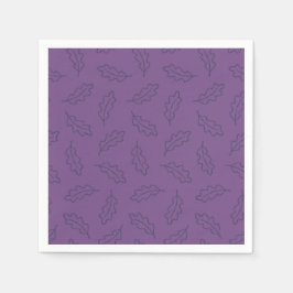 Hösttupplackor av oäck - druv/plommon pappersservett