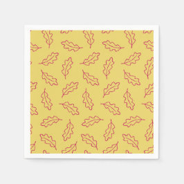 Hösttuppsvampen (Ek) - majs/bär Pappersservett