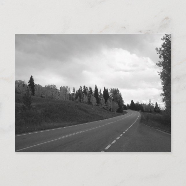 Höstvägar Vykort (Framsida)