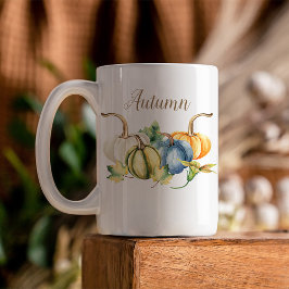 Höstvågfärgspumpor Kaffemugg