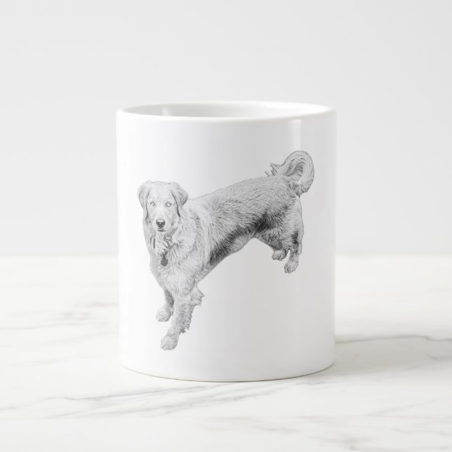 Höstvaktens Lugn Jumbo Mugg (Framsidan)