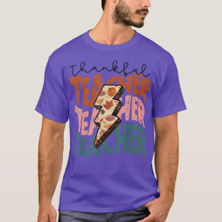 Höstväng hösttack till lärare Thanksgiving G T Shirt