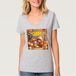 Höstvänner anpassar t shirt