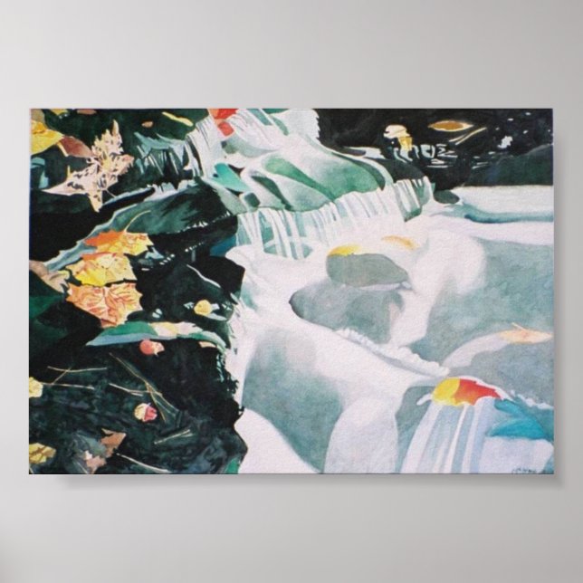 höstvattenfall 3 poster (Framsidan)