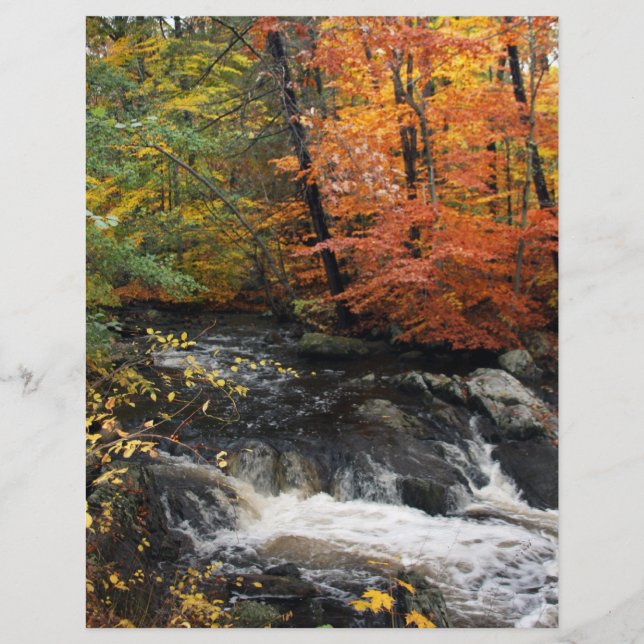 Höstvattenfall Reklamblad (Framsidan)