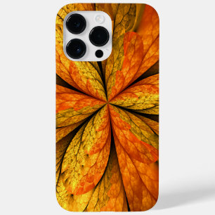 Höstväxt, Modern Abstrakt Fractal Art Löv