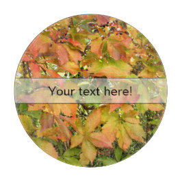 Höstvild grapevine löv