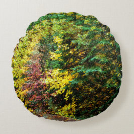 Höstvind..... Rund Kudde