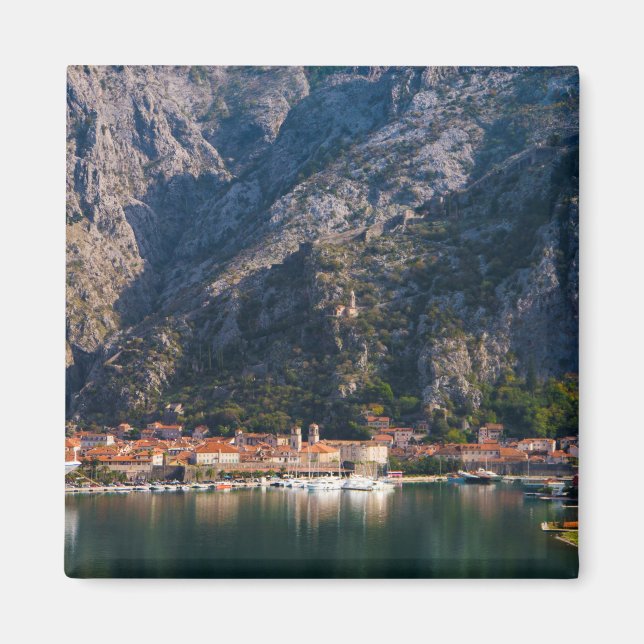 Höstvy för Kotor, Montenegro Magnet (Framsidan)