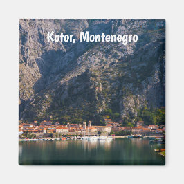 Höstvy för Kotor, Montenegro Magnet