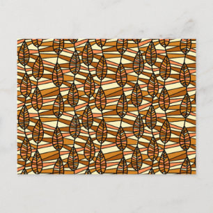 Höstvykort för återflöde helg vykort