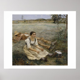 Hösul — Jules Bastien-Lepage (1877) Poster