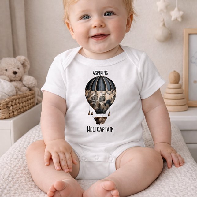 Hot Air Balloon Baby T Shirt (Skapare uppladdad)
