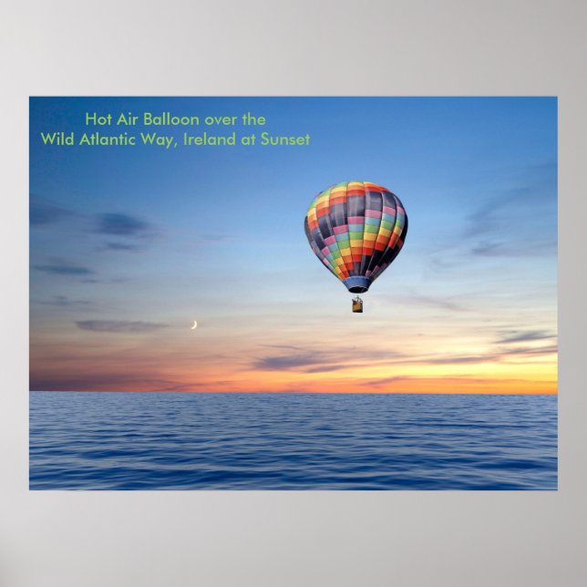 Hot Air Balloon image for poster (Framsidan)