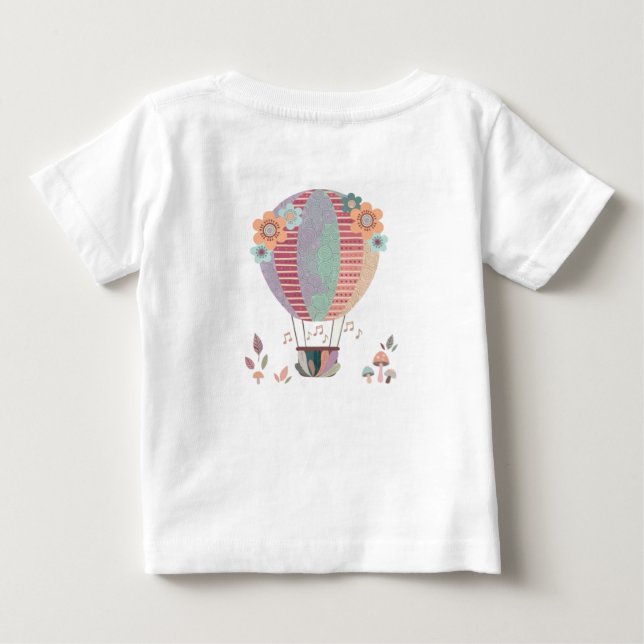 Hot air balloon ride T-Shirt (Baksida)